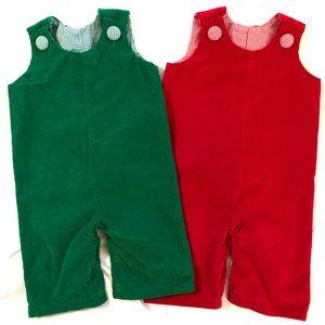 Christmas corduroy longalls